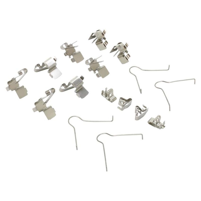 MPA 1003-0242M Quality-Built Black Series Semi-Metallic Brake Pads w/ Hardware