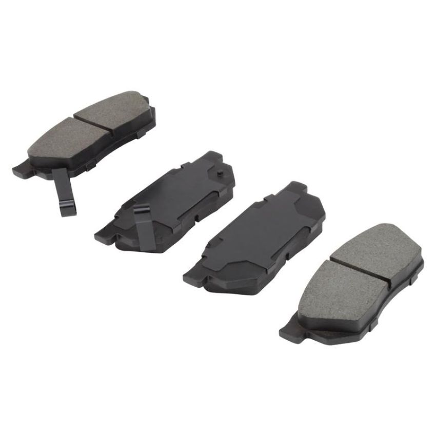 MPA 1003-0256M Quality-Built Black Series Semi-Metallic Brake Pads
