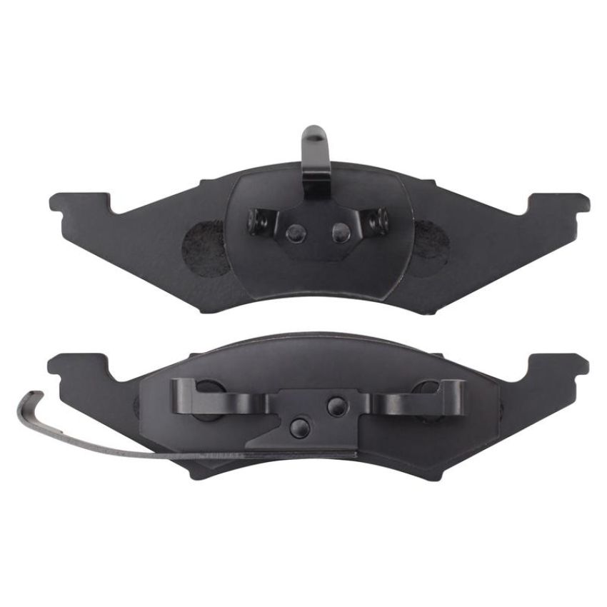 MPA 1003-0257M Quality-Built Black Series Semi-Metallic Brake Pads w/ Hardware