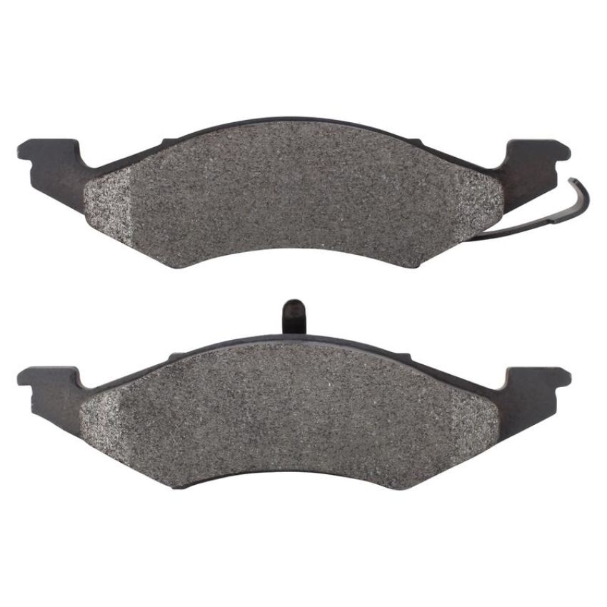 MPA 1003-0257M Quality-Built Black Series Semi-Metallic Brake Pads w/ Hardware