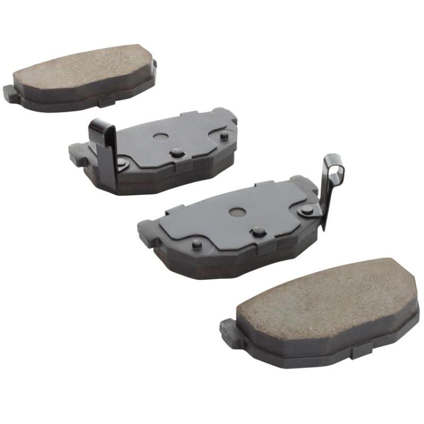 MPA 1003-0272AC Quality-Built Black Series Ceramic Brake Pads w/ Hardware
