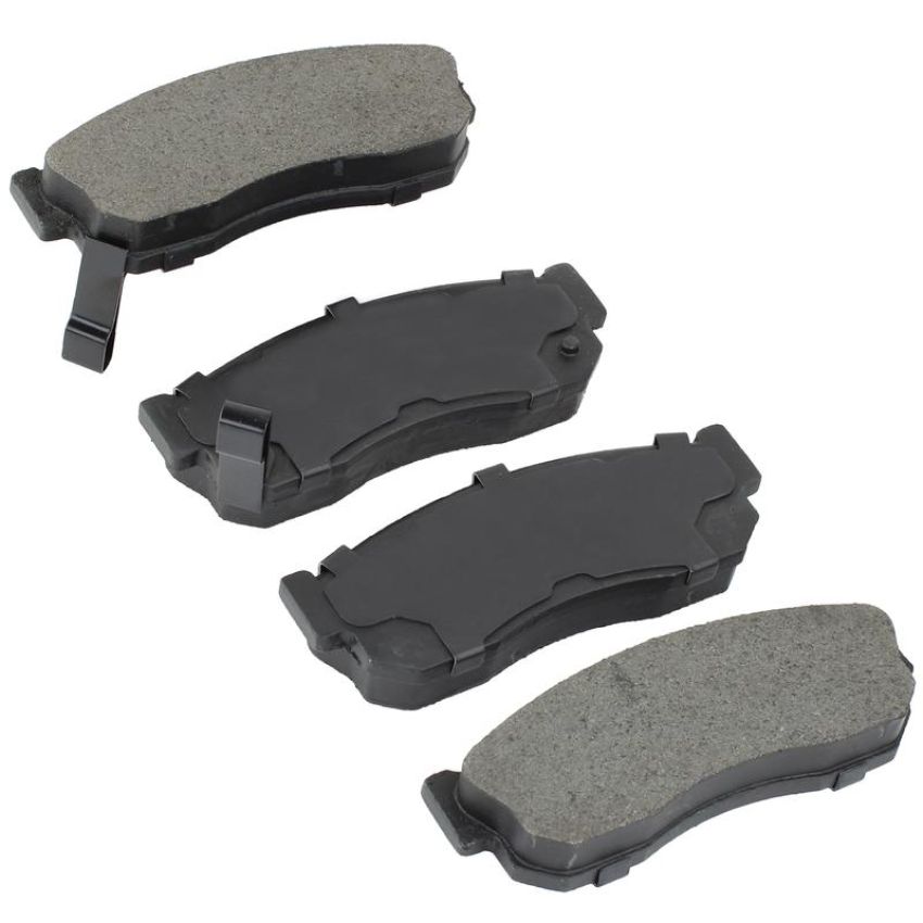 MPA 1003-0275M Quality-Built Black Series Semi-Metallic Brake Pads