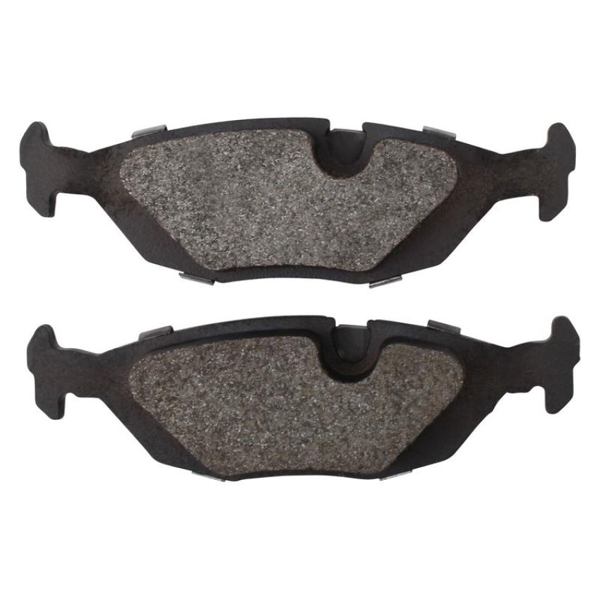 MPA 1003-0279C Quality-Built Black Series Ceramic Brake Pads w/ Hardware