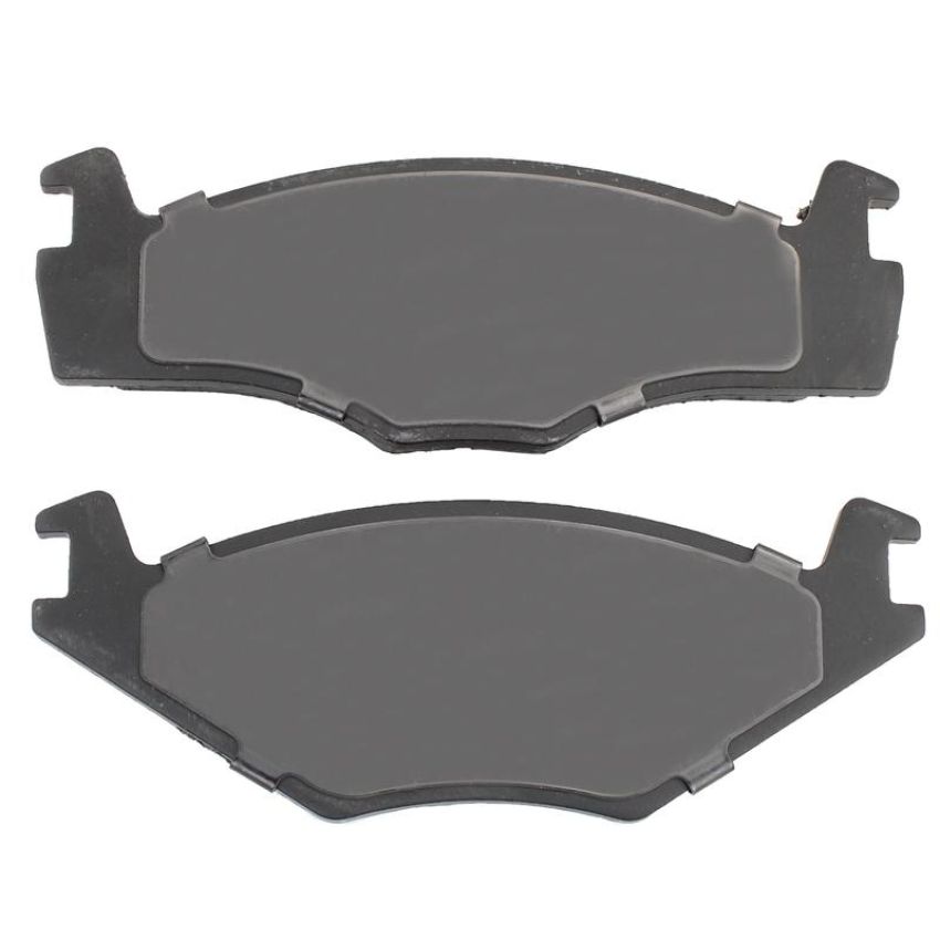 MPA 1003-0280M Quality-Built Black Series Semi-Metallic Brake Pads w/ Hardware