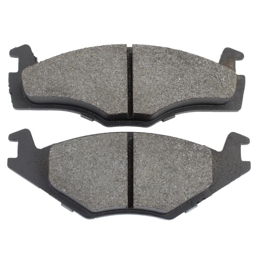 MPA 1003-0280M Quality-Built Black Series Semi-Metallic Brake Pads w/ Hardware