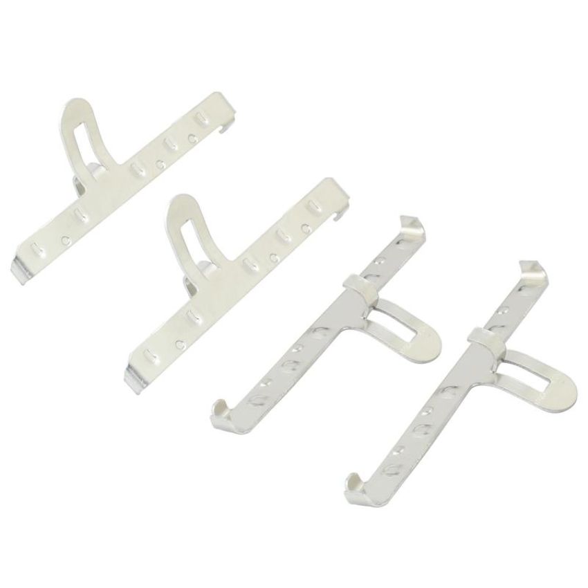 MPA 1003-0280M Quality-Built Black Series Semi-Metallic Brake Pads w/ Hardware