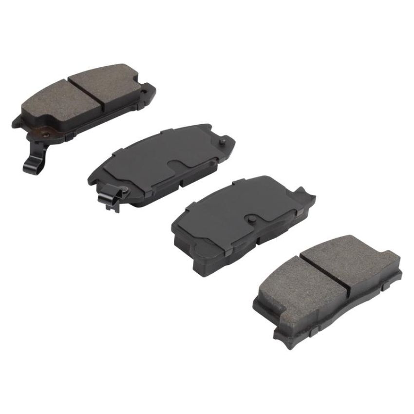 MPA 1003-0309C Quality-Built Black Series Ceramic Brake Pads w/ Hardware