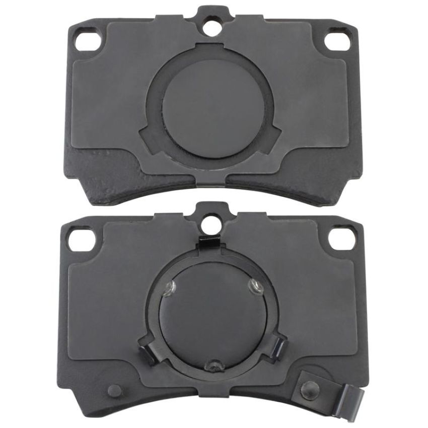 MPA 1003-0319M Quality-Built Black Series Semi-Metallic Brake Pads w/ Hardware