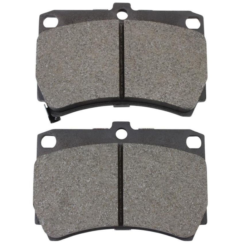 MPA 1003-0319M Quality-Built Black Series Semi-Metallic Brake Pads w/ Hardware