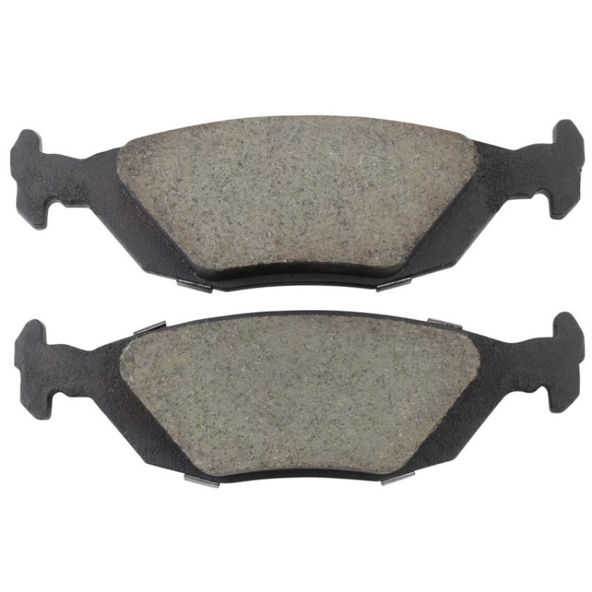 MPA 1003-0322C Quality-Built Black Series Ceramic Brake Pads w/ Hardware