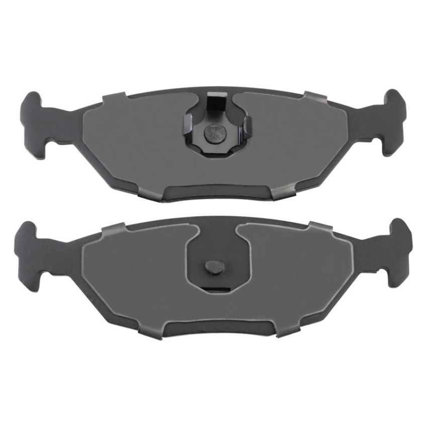 MPA 1003-0322M Quality-Built Black Series Semi-Metallic Brake Pads w/ Hardware
