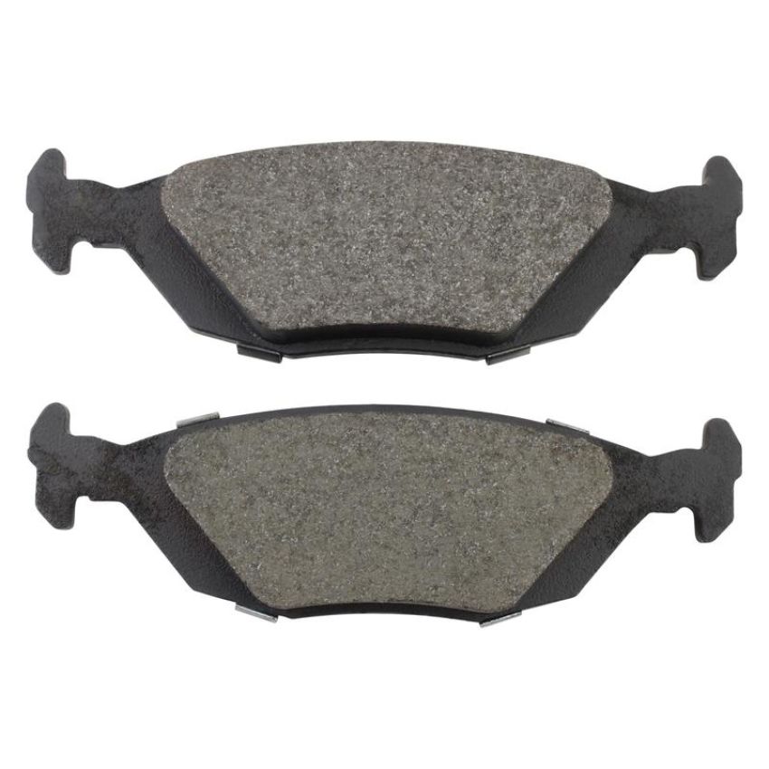 MPA 1003-0322M Quality-Built Black Series Semi-Metallic Brake Pads w/ Hardware