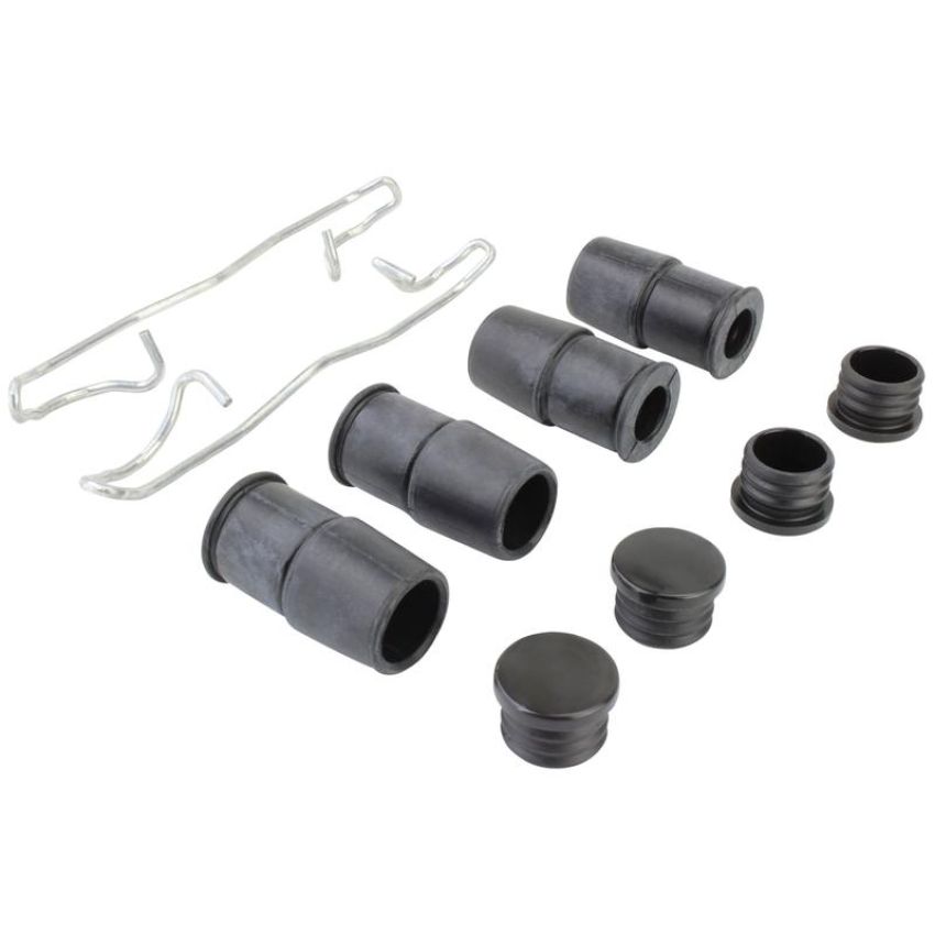 MPA 1003-0322M Quality-Built Black Series Semi-Metallic Brake Pads w/ Hardware