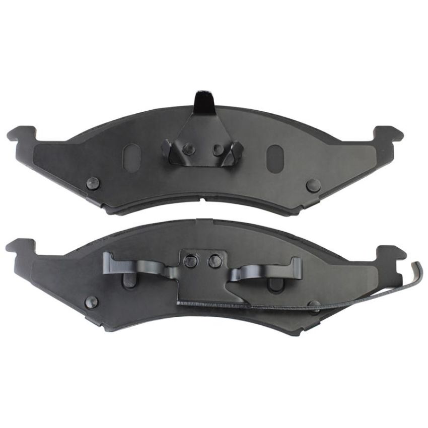 MPA 1003-0324M Quality-Built Black Series Semi-Metallic Brake Pads w/ Hardware