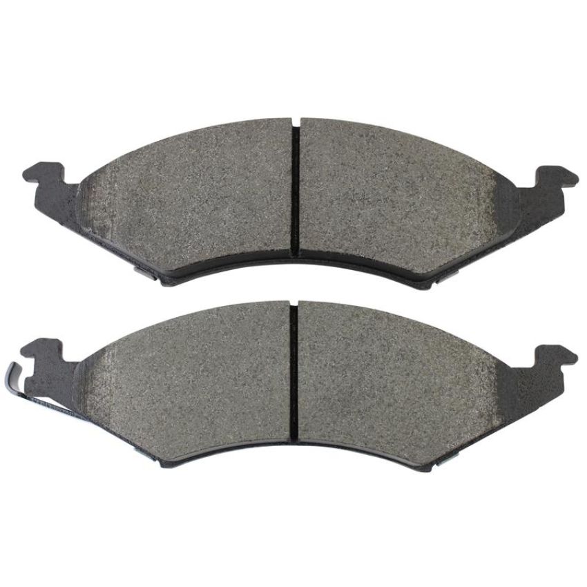MPA 1003-0324M Quality-Built Black Series Semi-Metallic Brake Pads w/ Hardware