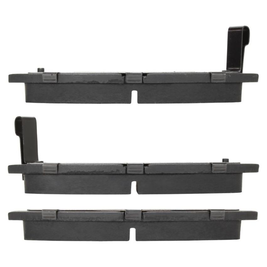 MPA 1003-0334M Quality-Built Black Series Semi-Metallic Brake Pads w/ Hardware
