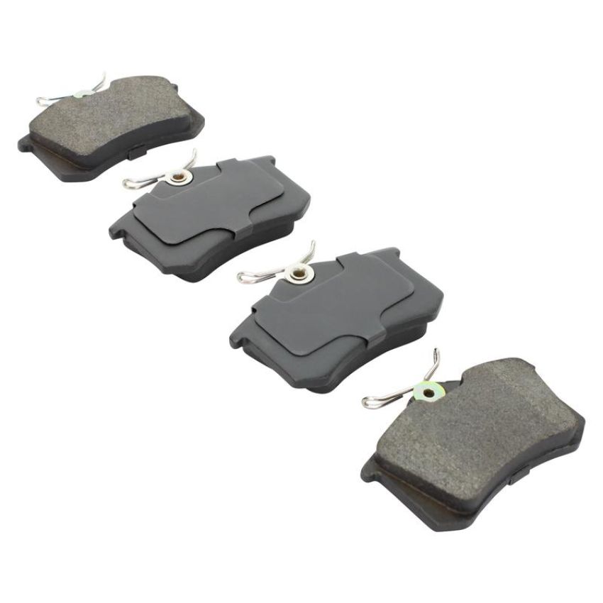 MPA 1003-0340M Quality-Built Black Series Semi-Metallic Brake Pads