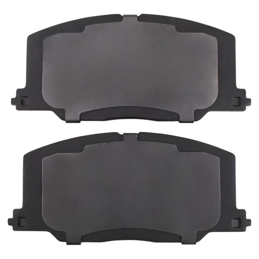 MPA 1003-0356C Quality-Built Black Series Ceramic Brake Pads w/ Hardware