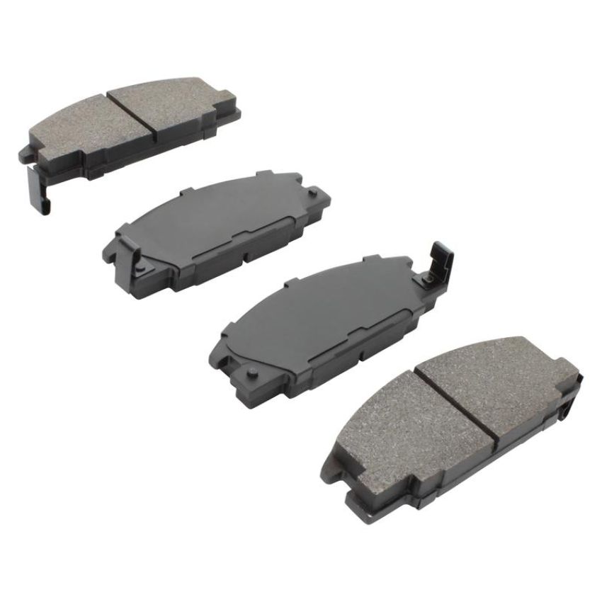 MPA 1003-0363C Quality-Built Black Series Ceramic Brake Pads w/ Hardware