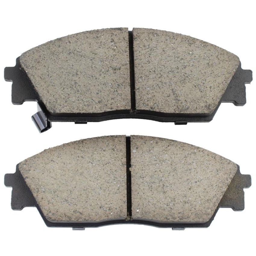 MPA 1003-0373M Quality-Built Black Series Semi-Metallic Brake Pads w/ Hardware