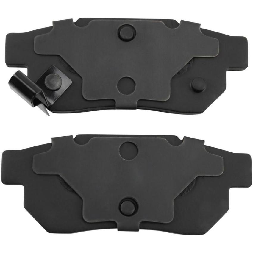 MPA 1003-0374AC Quality-Built Black Series Ceramic Brake Pads w/ Hardware