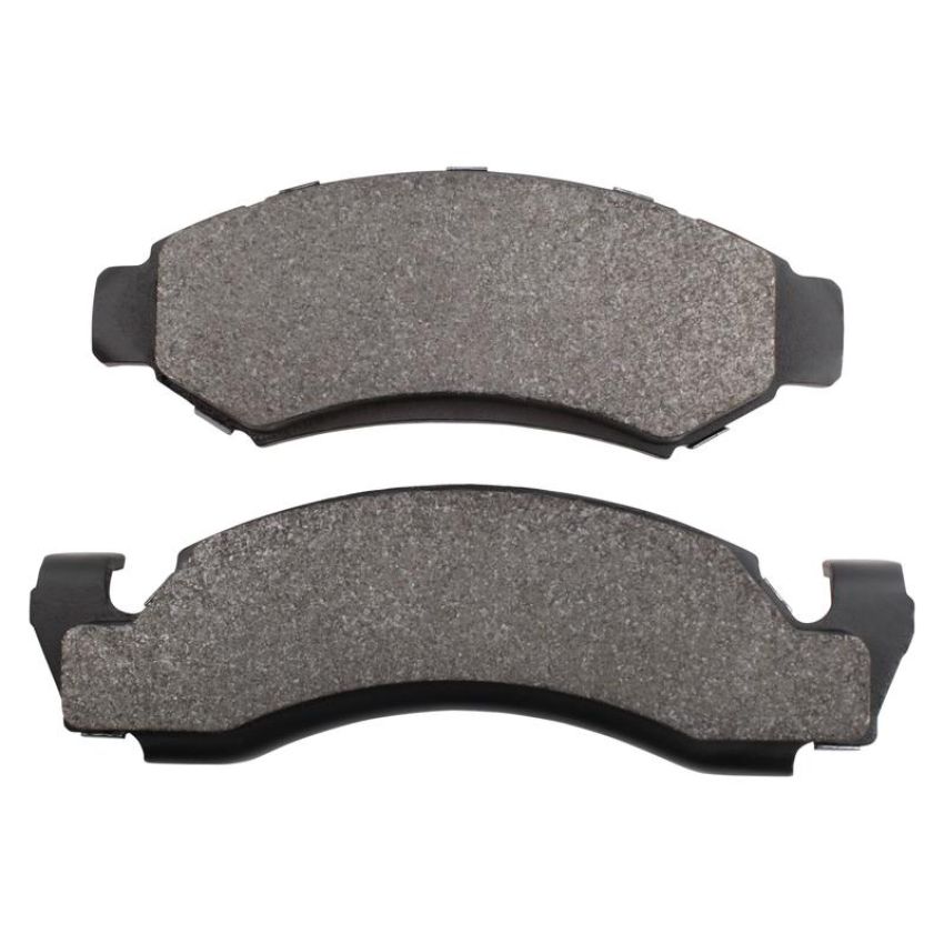MPA 1003-0375M Quality-Built Black Series Semi-Metallic Brake Pads w/ Hardware