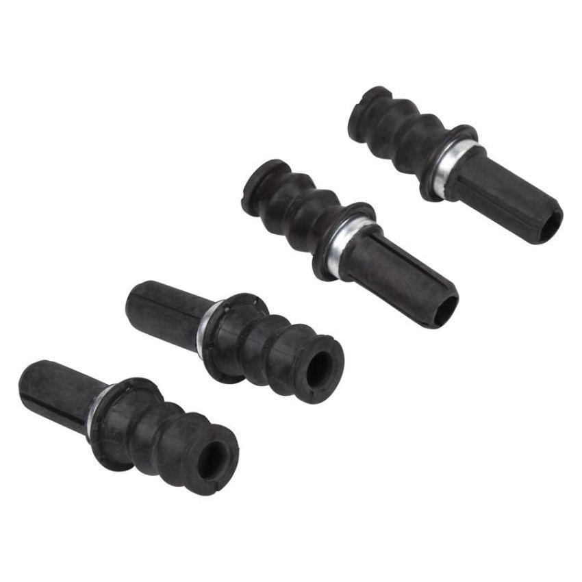 MPA 1003-0376C Quality-Built Black Series Ceramic Brake Pads w/ Hardware