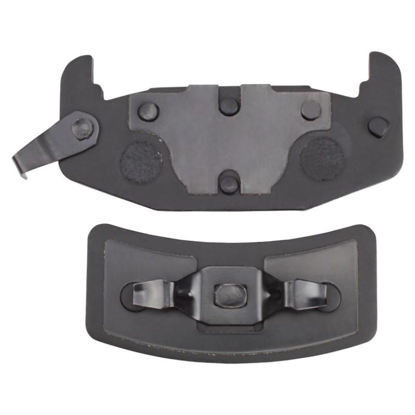 MPA 1003-0377M Quality-Built Black Series Semi-Metallic Brake Pads w/ Hardware