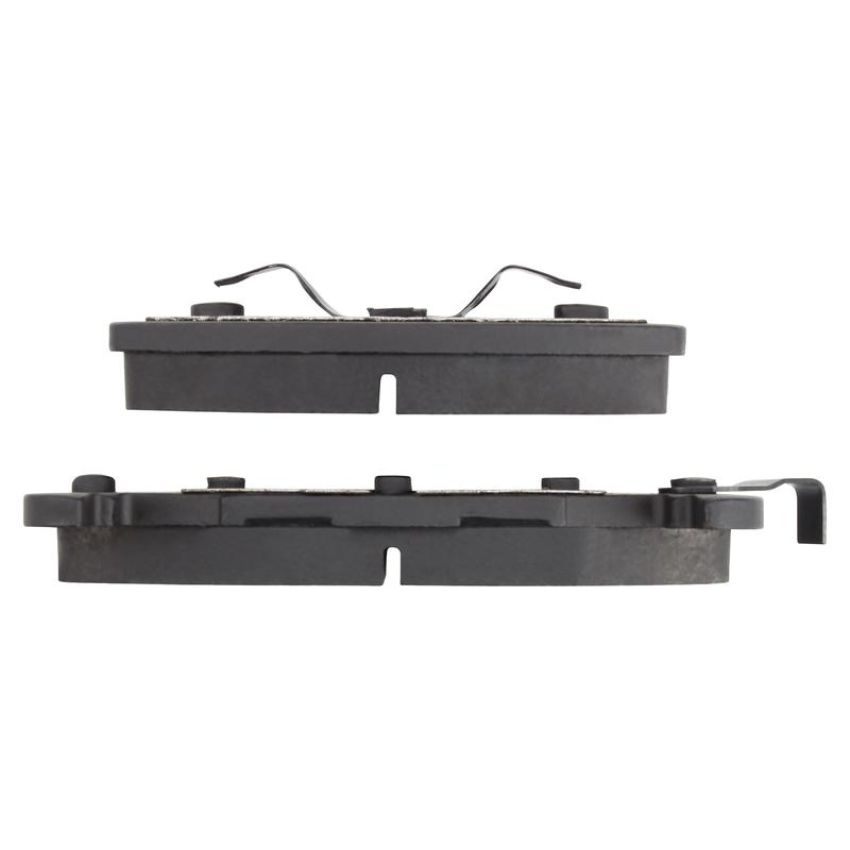 MPA 1003-0377M Quality-Built Black Series Semi-Metallic Brake Pads w/ Hardware