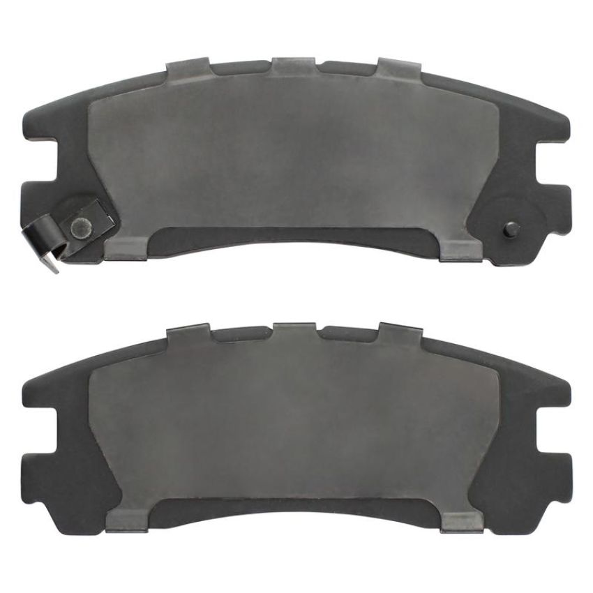MPA 1003-0383C Quality-Built Black Series Ceramic Brake Pads w/ Hardware
