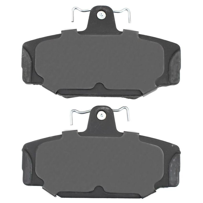 MPA 1003-0391C Quality-Built Black Series Ceramic Brake Pads w/ Hardware