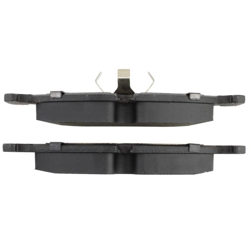 MPA 1003-0395M Quality-Built Black Series Semi-Metallic Brake Pads w/ Hardware
