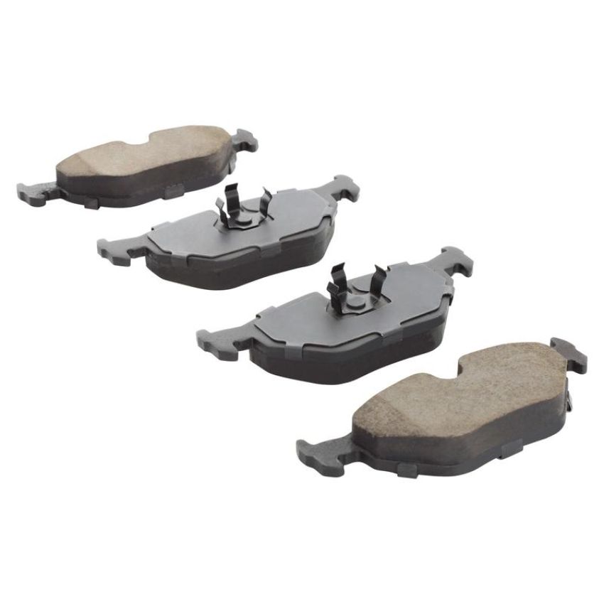 MPA 1003-0396C Quality-Built Black Series Ceramic Brake Pads w/ Hardware