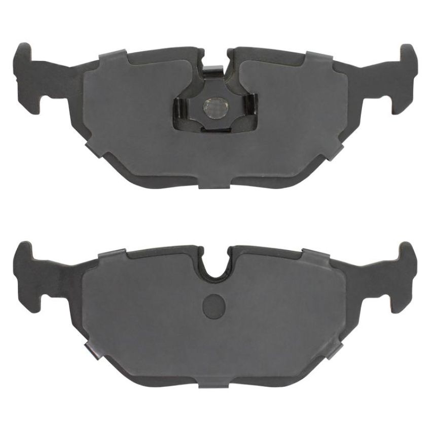 MPA 1003-0396C Quality-Built Black Series Ceramic Brake Pads w/ Hardware