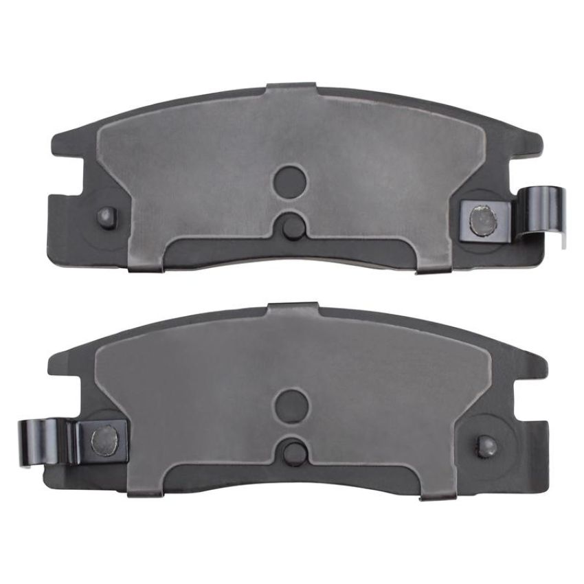 MPA 1003-0398C Quality-Built Black Series Ceramic Brake Pads w/ Hardware