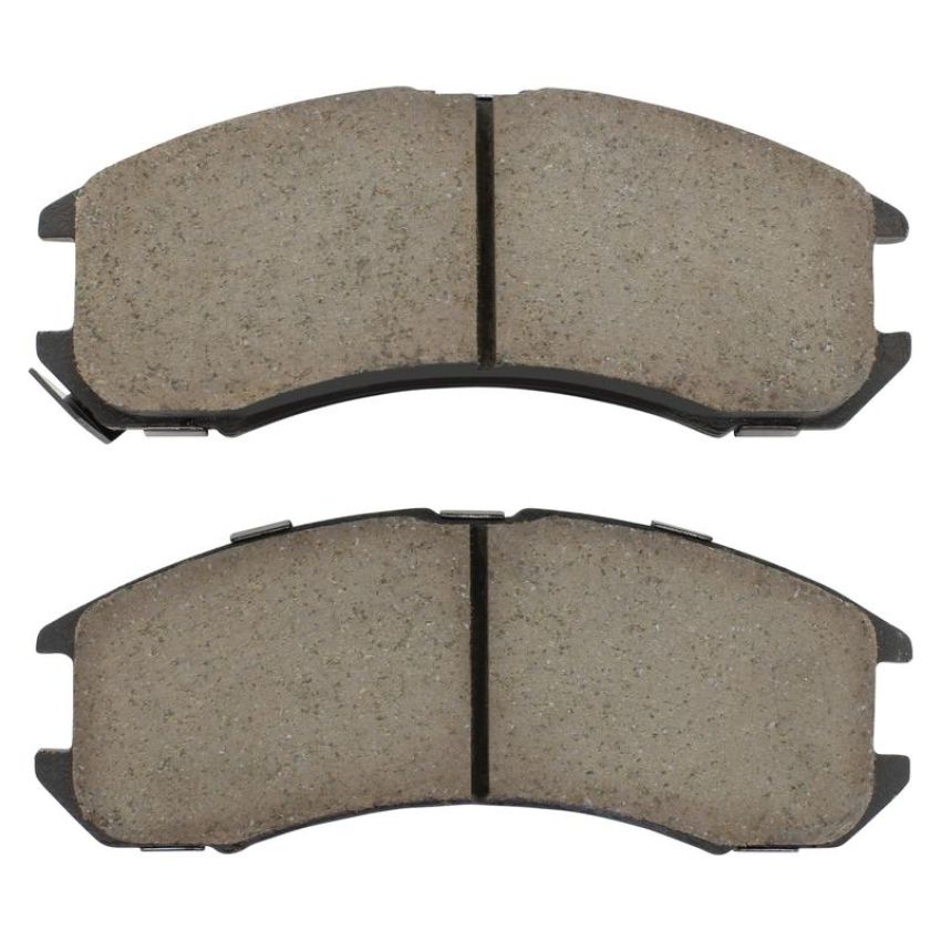 MPA 1003-0399C Quality-Built Black Series Ceramic Brake Pads w/ Hardware