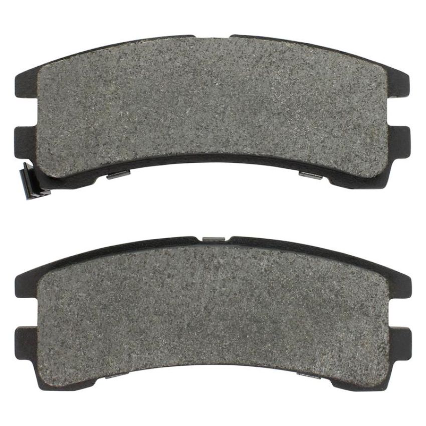 MPA 1003-0401C Quality-Built Black Series Ceramic Brake Pads w/ Hardware