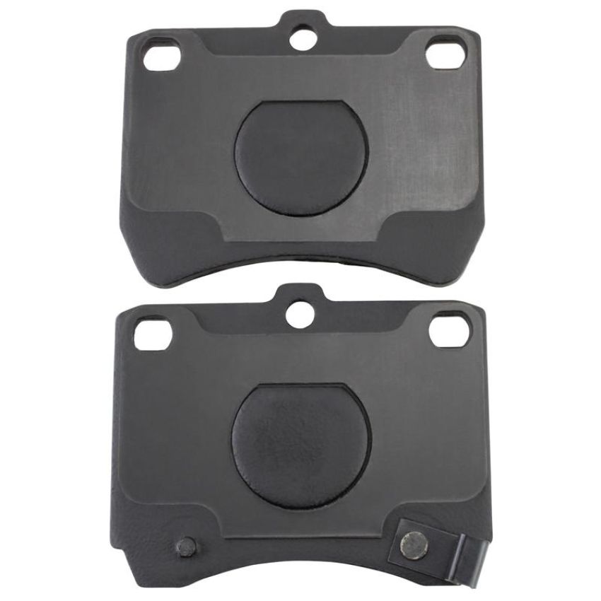MPA 1003-0402M Quality-Built Black Series Semi-Metallic Brake Pads w/ Hardware