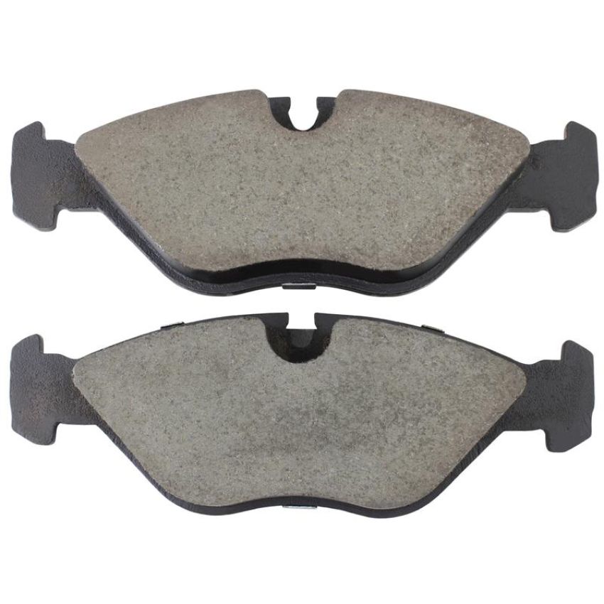 MPA 1003-0403C Quality-Built Black Series Ceramic Brake Pads w/ Hardware