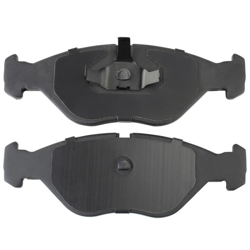 MPA 1003-0403M Quality-Built Black Series Semi-Metallic Brake Pads w/ Hardware