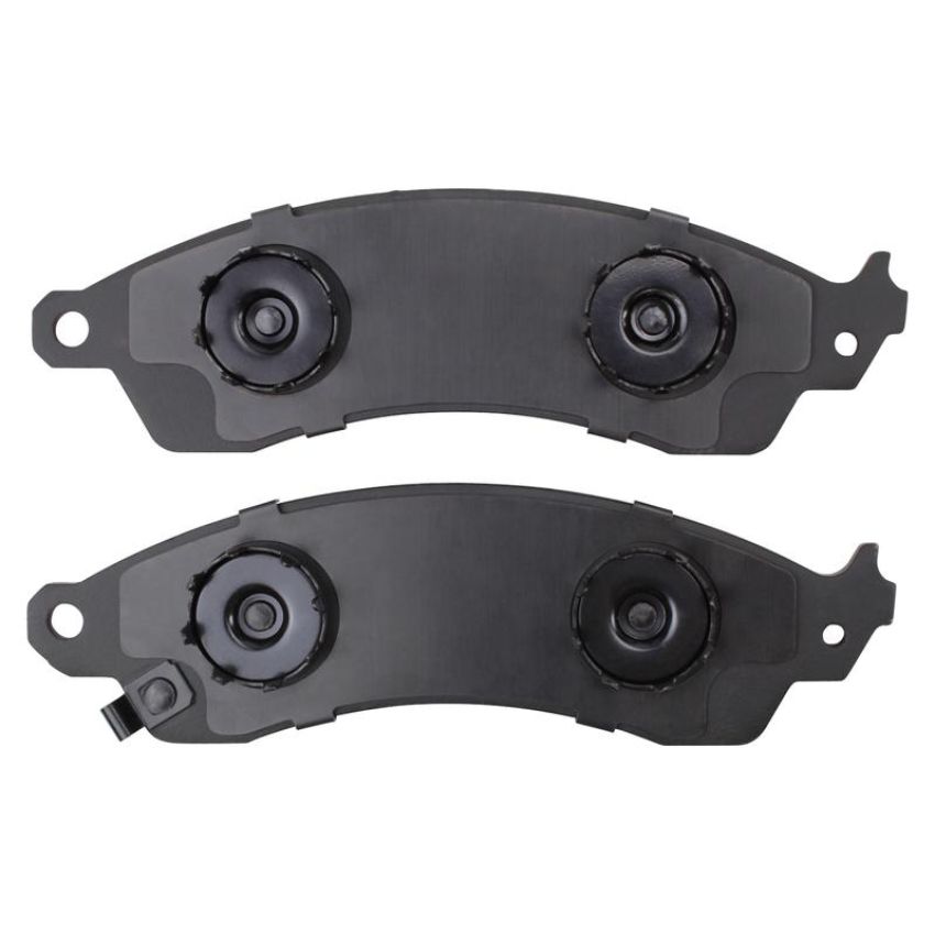 MPA 1003-0412C Quality-Built Black Series Ceramic Brake Pads w/ Hardware