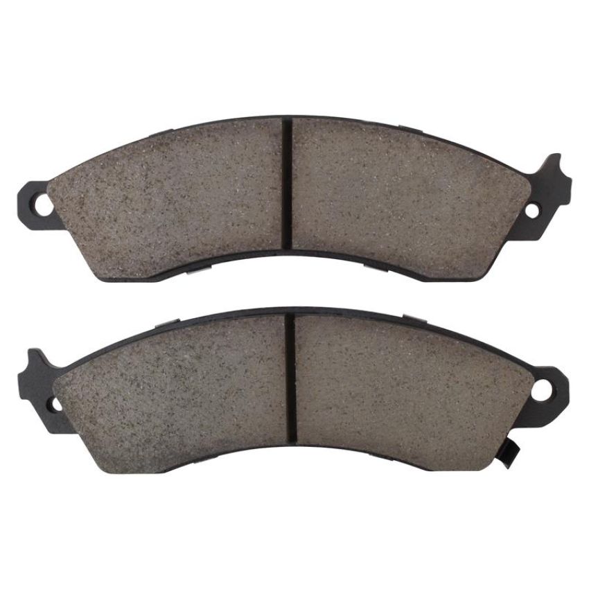 MPA 1003-0412C Quality-Built Black Series Ceramic Brake Pads w/ Hardware