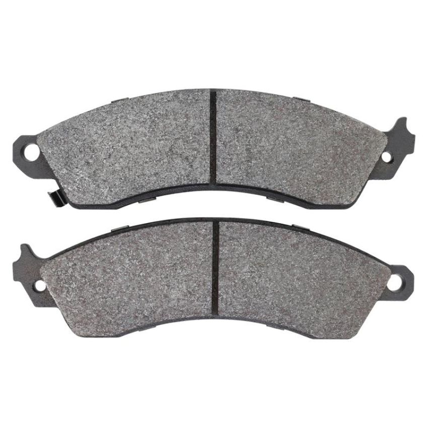 MPA 1003-0412M Quality-Built Black Series Semi-Metallic Brake Pads w/ Hardware