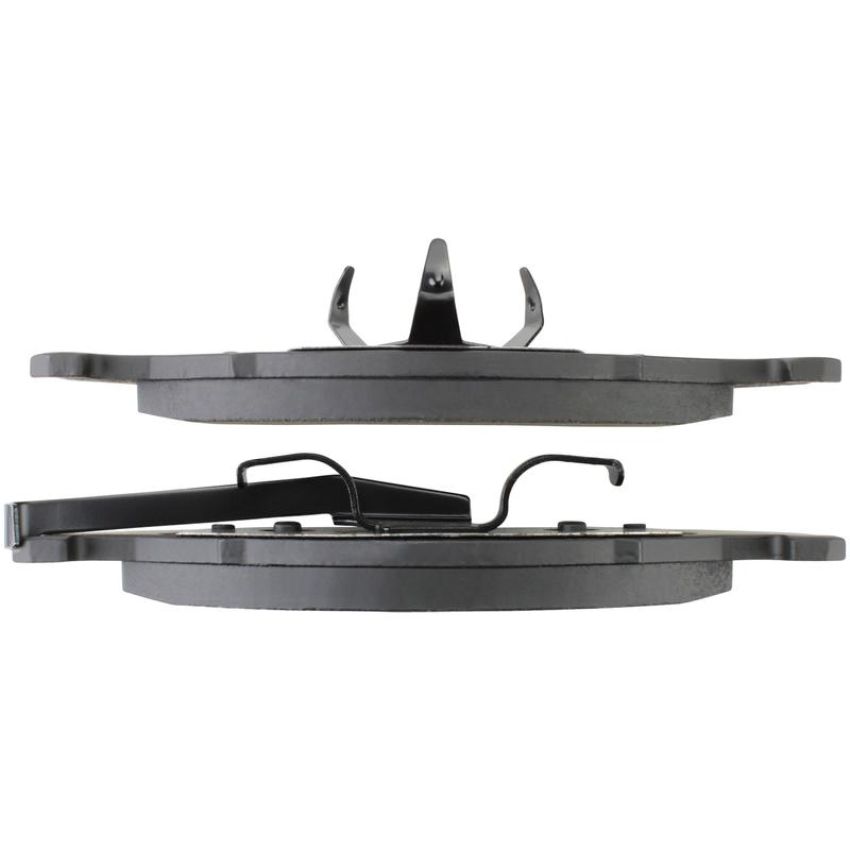MPA 1003-0417M Quality-Built Black Series Semi-Metallic Brake Pads w/ Hardware