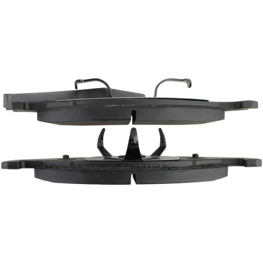 MPA 1003-0421M Quality-Built Black Series Semi-Metallic Brake Pads w/ Hardware