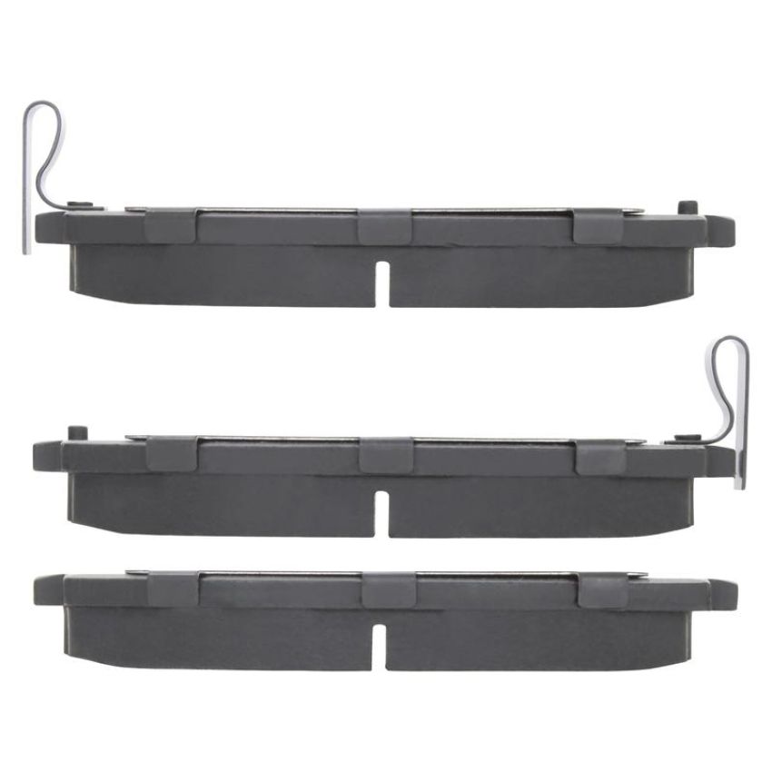 MPA 1003-0422C Quality-Built Black Series Ceramic Brake Pads w/ Hardware