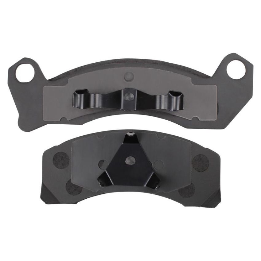 MPA 1003-0431M Quality-Built Black Series Semi-Metallic Brake Pads w/ Hardware