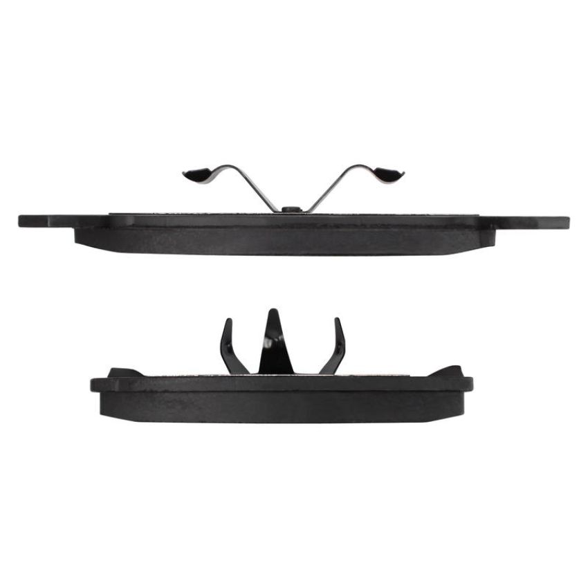 MPA 1003-0431M Quality-Built Black Series Semi-Metallic Brake Pads w/ Hardware