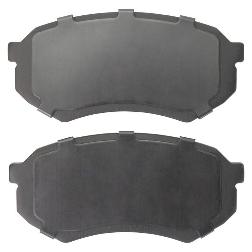 MPA 1003-0433C Quality-Built Black Series Ceramic Brake Pads w/ Hardware