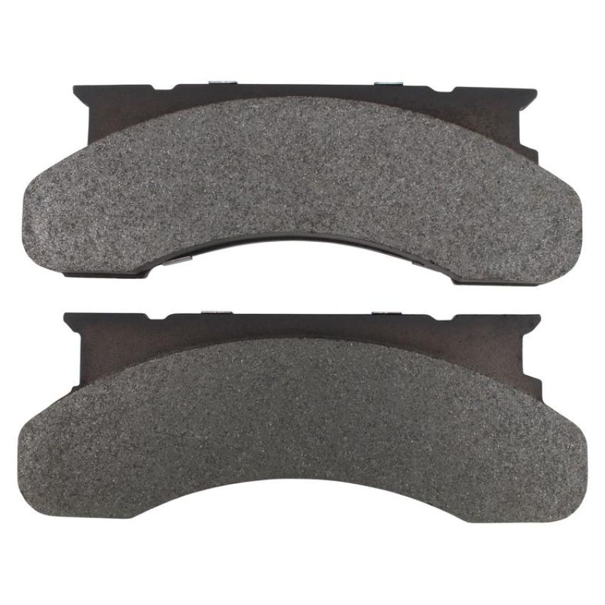 MPA 1003-0450M Quality-Built Black Series Semi-Metallic Brake Pads w/ Hardware